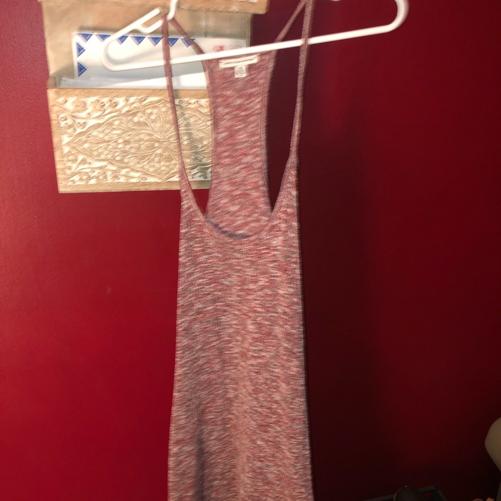 Sweater tank top dress